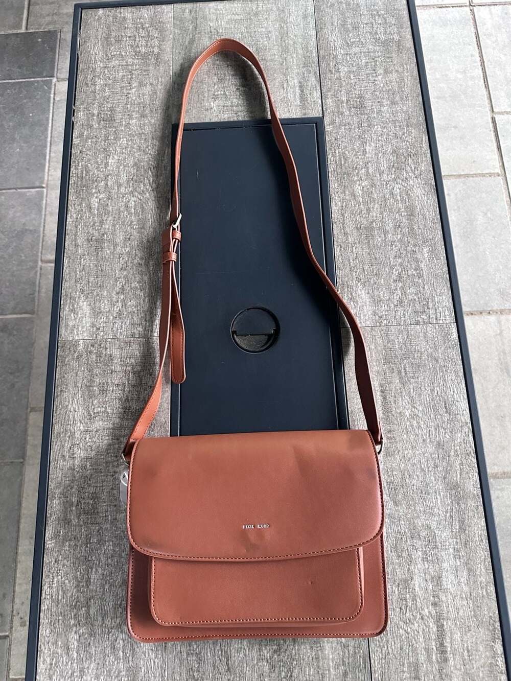 Pixie Mood Zoe Crossbody Bag in Cognac